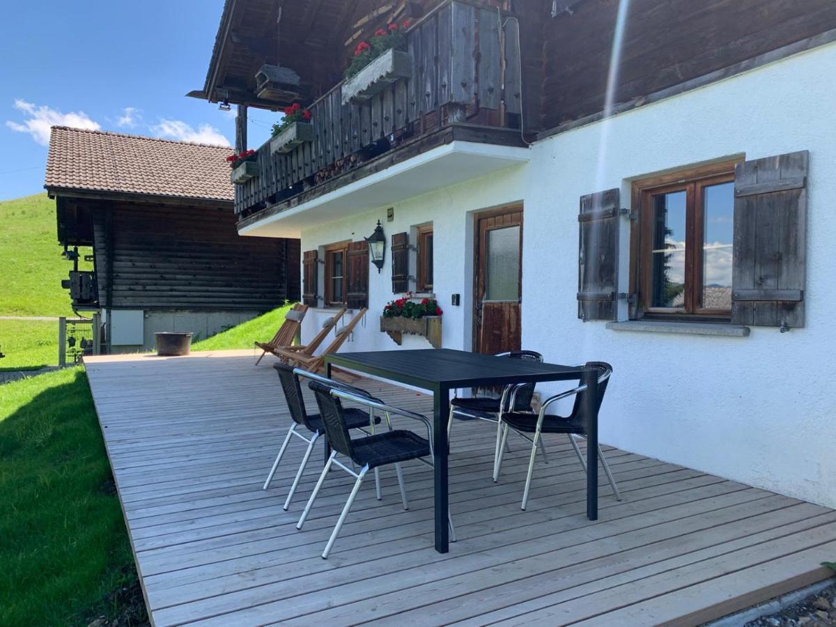 Ferienwohnungen Im Blockhaus Metzler Schwarzenberg im Bregenzerwald Exterior photo